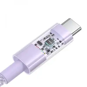Кабель Baseus Gem Fast-Charging Type-C to Type-C 100W 2m Black, P10373000111-01