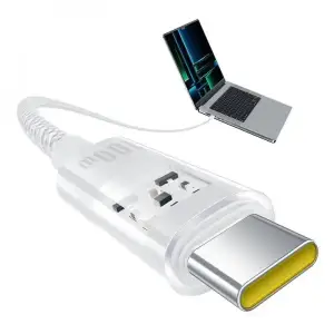 Кабель Baseus Gem Fast-Charging Type-C to Type-C 100W 2m Black, P10373000111-01
