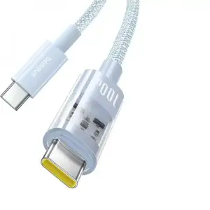 Кабель Baseus Gem Fast-Charging Type-C to Type-C 100W 2m Black, P10373000111-01