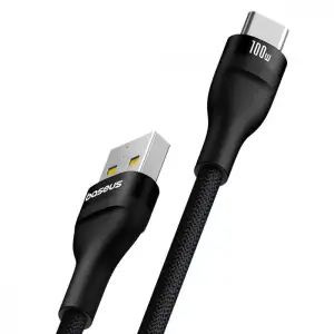 Кабель Baseus Flash 2 USB to Type-C 100W (2m) Black