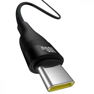 Кабель Baseus Flash 2 USB to Type-C 100W (2m) Black