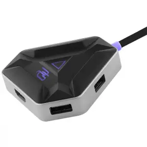 Type-C-Хаб Proove Gaming Spectre (2*USB3.0 + Type-C + PD100W + HDMI) Dark Gray (HBPG10221205)