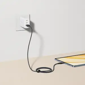 Кабель Baseus Discolor Series Fast Charging Type-C 100W (1m) Black