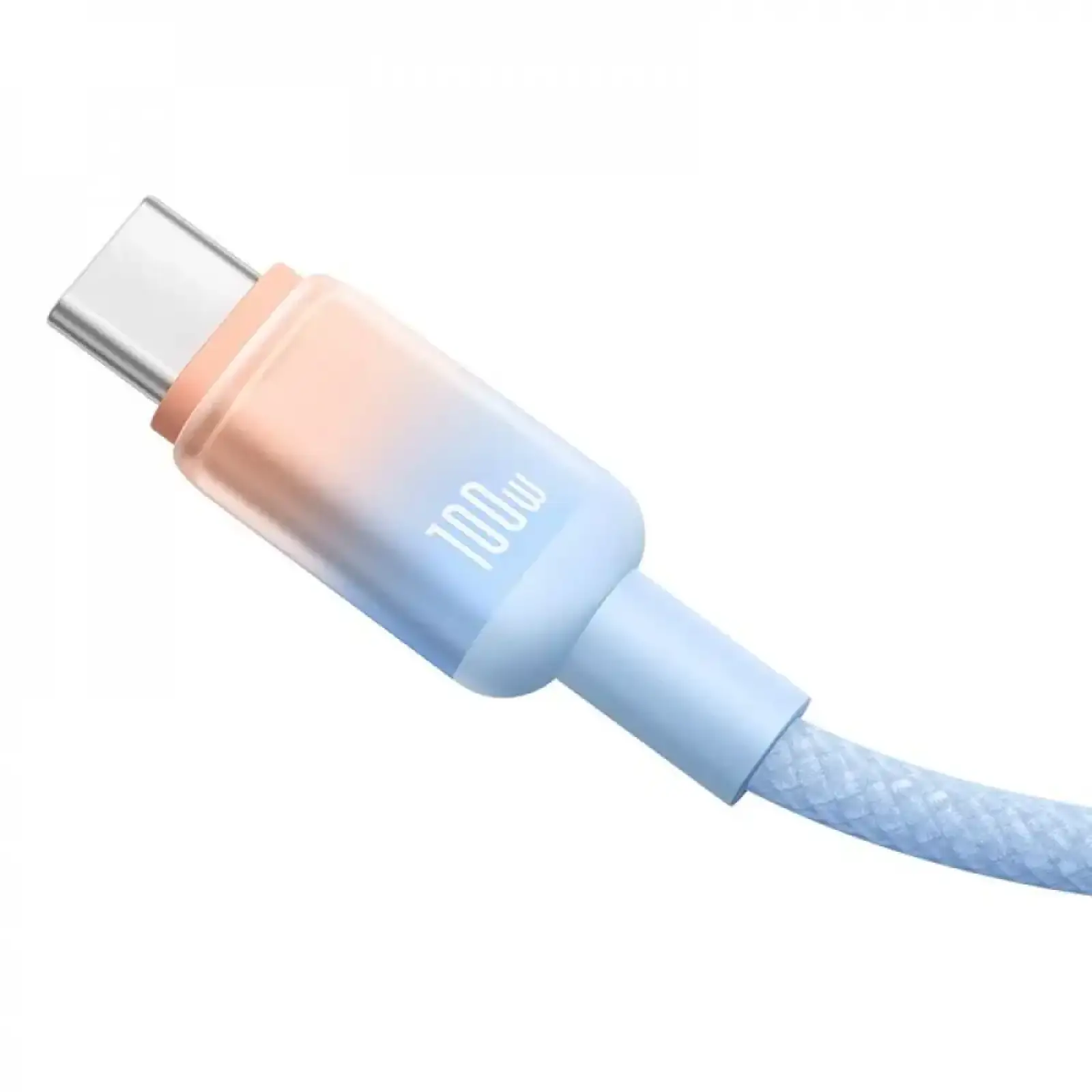 Кабель Baseus Discolor Series Fast Charging Type-C 100W (1m) Blue