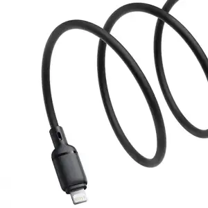 Кабель Baseus Silky Series Fast Charging Lightning 2.4A (1m) Black