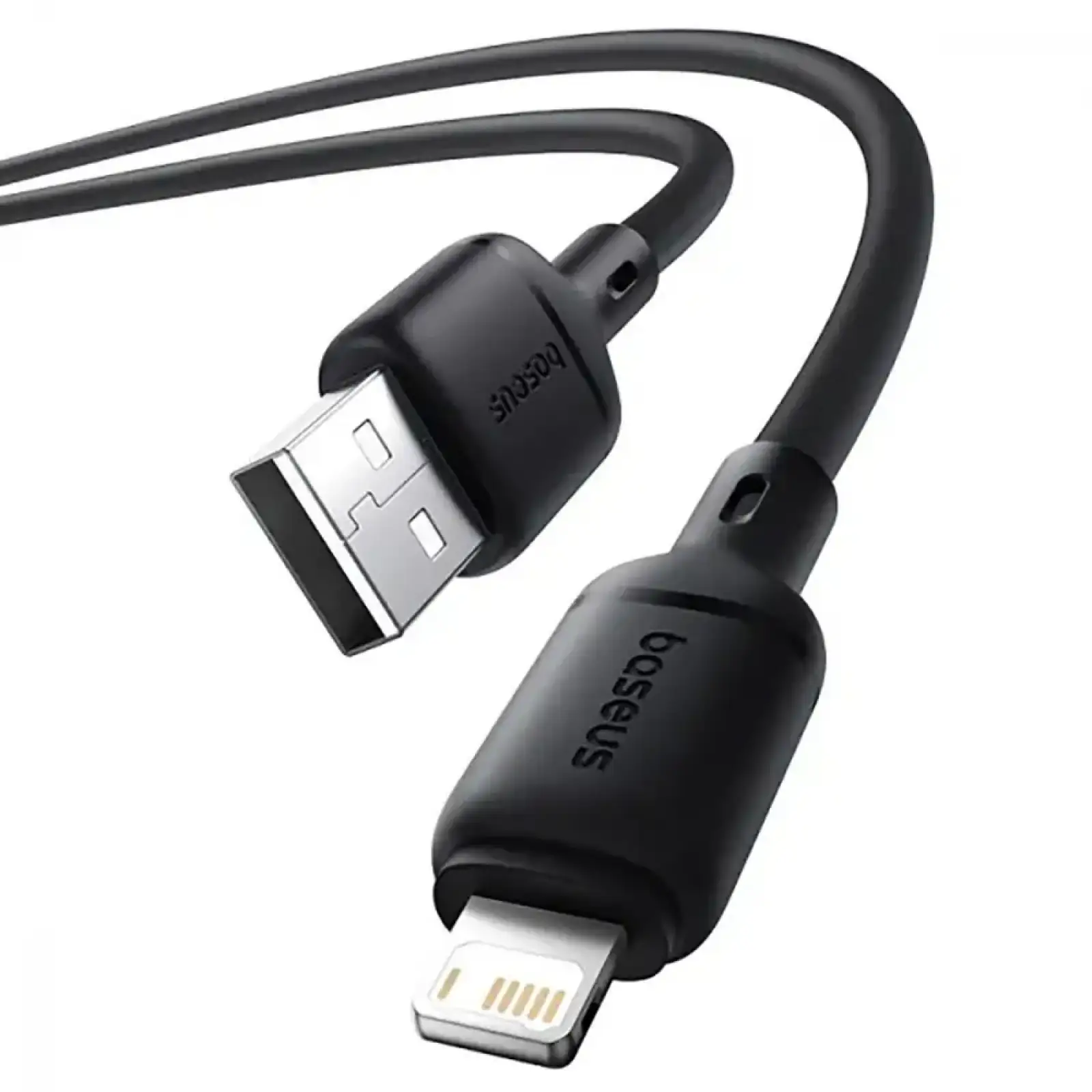 Кабель Baseus Silky Series Fast Charging Lightning 2.4A (1m) White