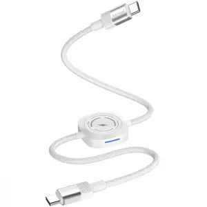 Кабель Proove Multi Charging Type-C to Type-C 60W White CCMT27002101