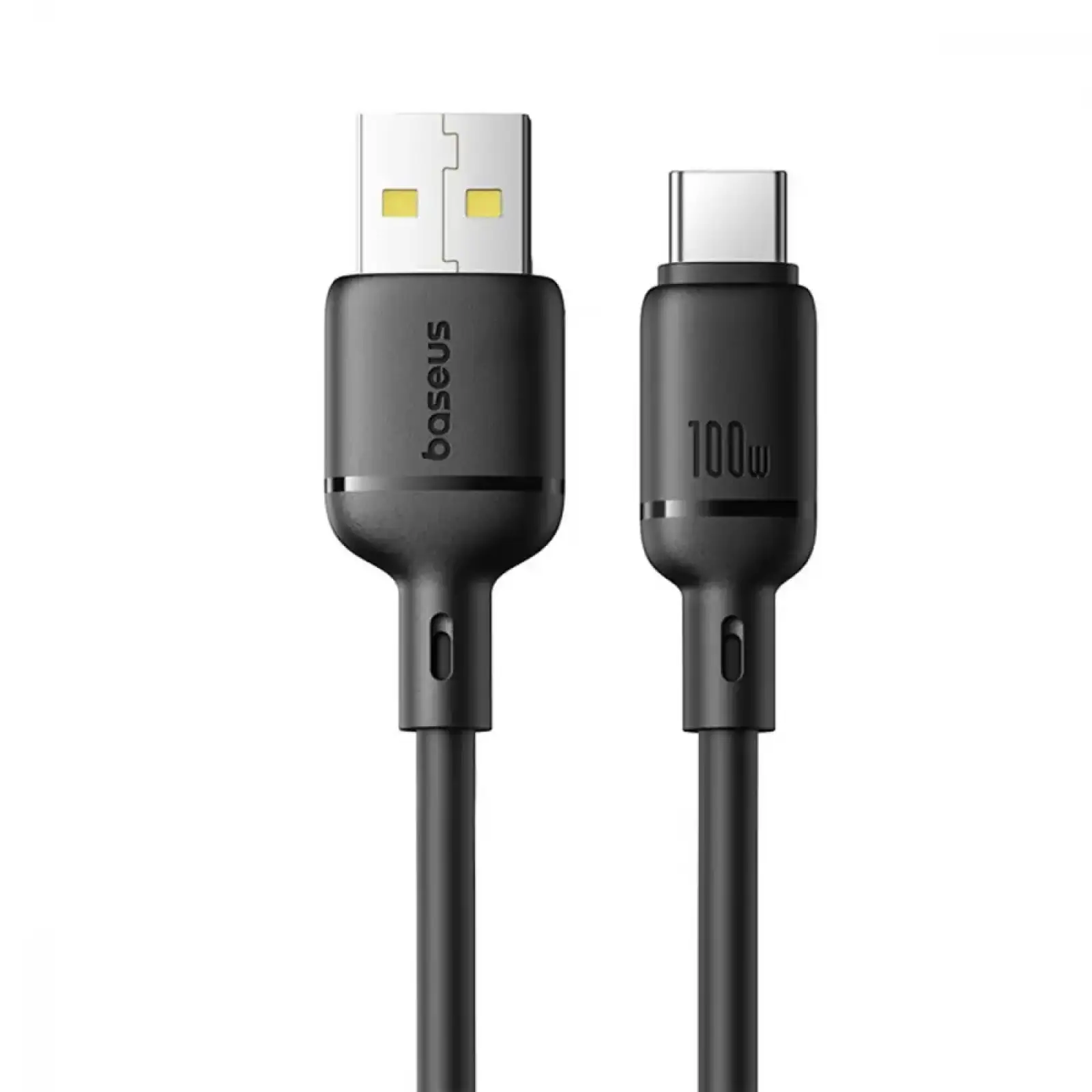 Кабель Baseus Silky Series Type-C 100W (2m) black (616640001)