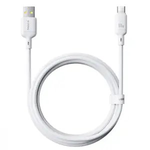 Кабель Baseus Silky Series Type-C 100W (2m) white (616640003)