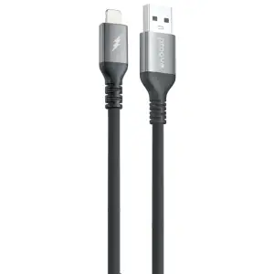 Кабель Proove ReGen Silicone Lightning 2.4A (1m) Black (621800001)