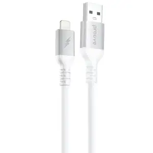Кабель Proove ReGen Silicone USB to Lightning 2.4A (1m) White