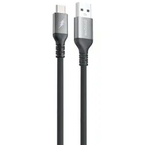 Кабель Proove ReGen Silicone Type-C 3A (1m) Black (621810001)