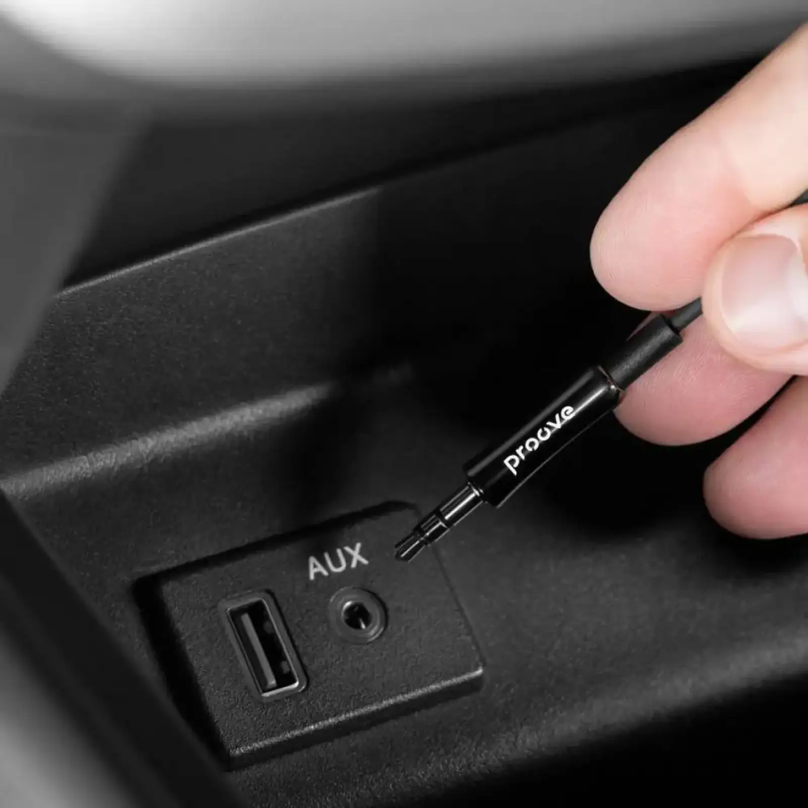 Автомобільний Аудіо Bluetooth Адаптер Proove Steel Spring Black