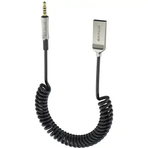 Автомобільний Аудіо Bluetooth Адаптер Proove Steel Spring Black