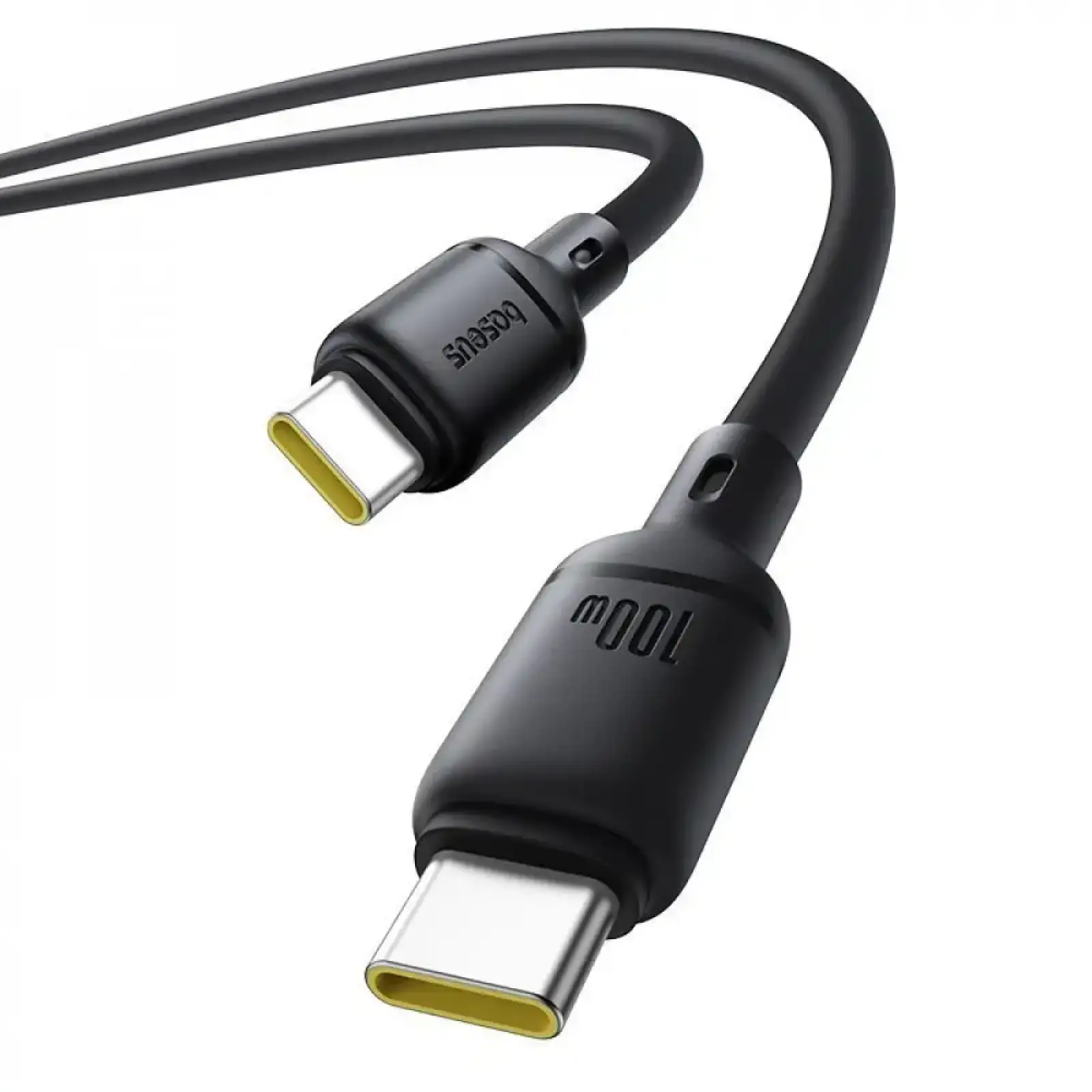 Кабель Baseus Silky Series Fast Charging Type-C to Type-C 100W (2m) White