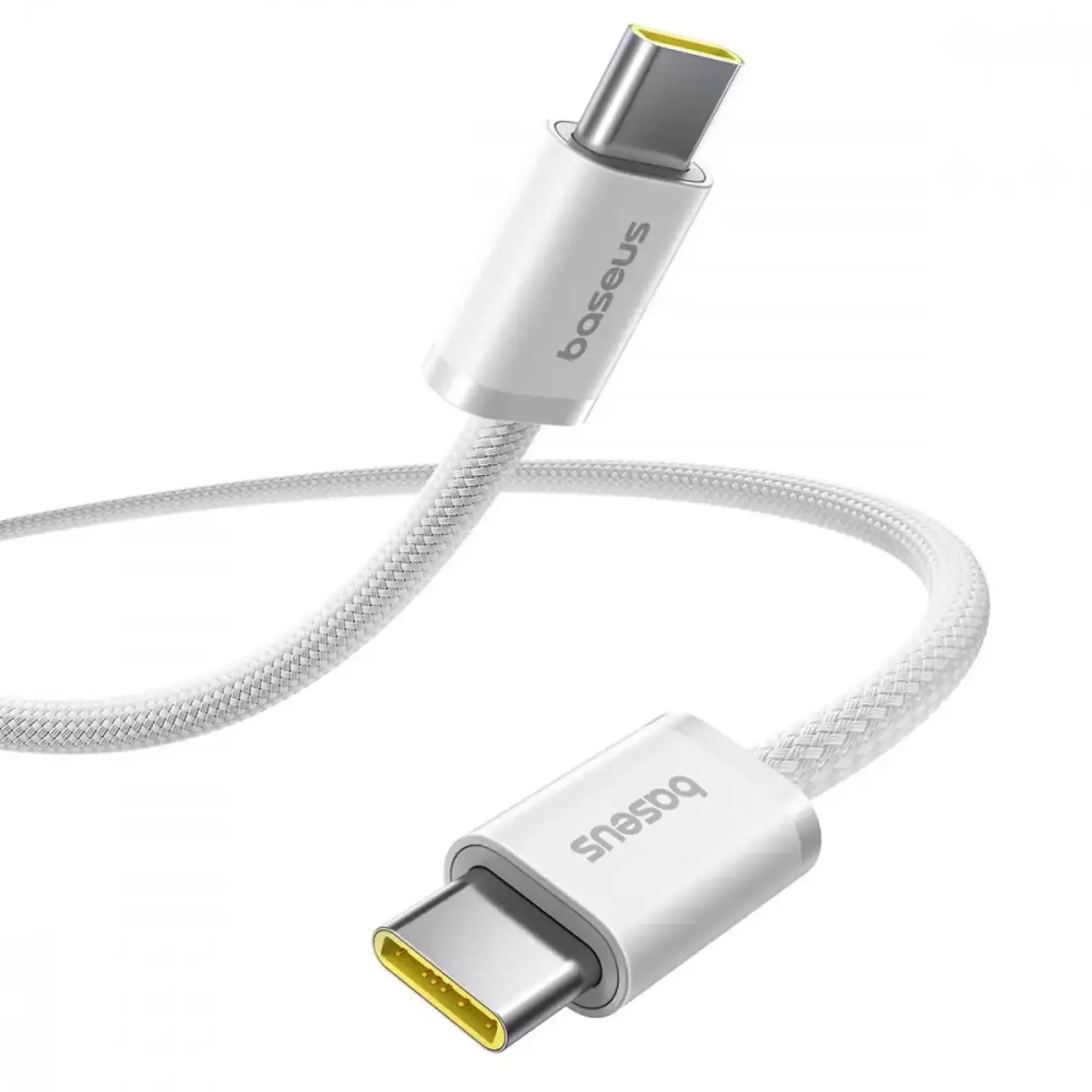 Кабель Baseus Dynamic 4 Fast Charging Type-C to Type-C 100W (2m) White