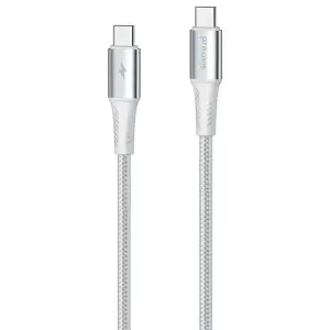 Кабель Proove WireX Pro Type-C to Type-C 100W (1.5m) White