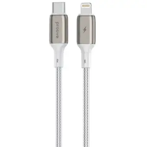 Кабель Proove Dense Metal Type-C to Lightning 27W (2m) White