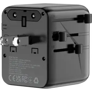 Універсальний адаптер Proove Trip 25W Black TATL25310001