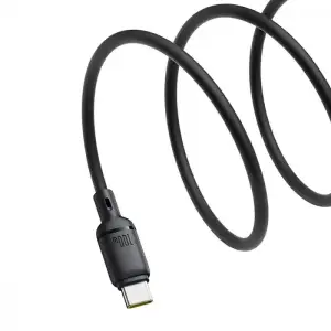 Кабель Baseus Foamed Silicone Fast Charging Data Type-C to Type-C 100W (2m) Black