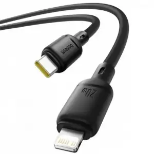 Кабель Baseus Foamed Silicone Fast Charging Type-C to Lightning 20W (2m) Black