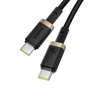 Кабель Baseus Dura Fast Charging Type-C to Type-C 240W (1m) black/gold