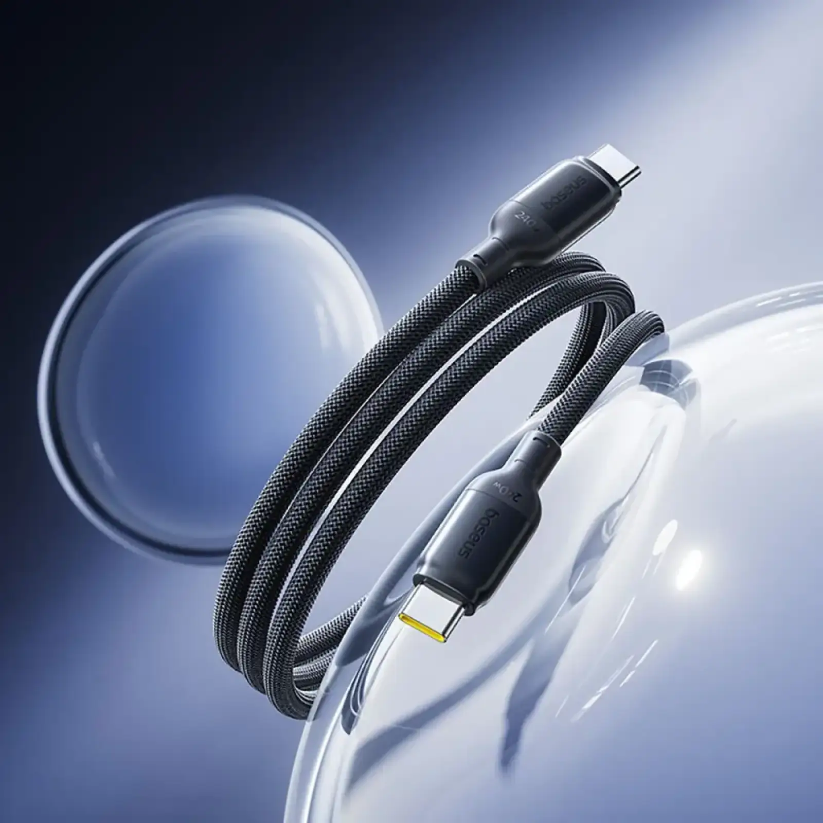 Кабель Baseus PicoGo Type-C to Type-C 240W (1m) Black