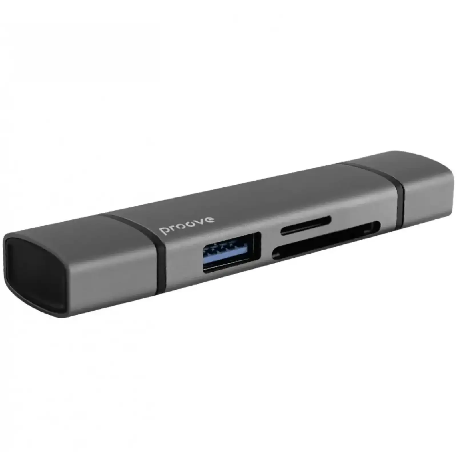 Картридер Proove Arc Link 3-in-1 Silver (HBAL00210014)