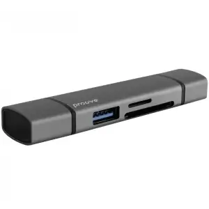 Картридер Proove Arc Link 3-in-1 Silver (HBAL00210014)