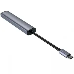 USB-хаб Proove Arc Link 5-in-1 Silver (HBAL00222024)