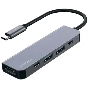 USB-хаб Proove Arc Link 5-in-1 Silver (HBAL00010604)