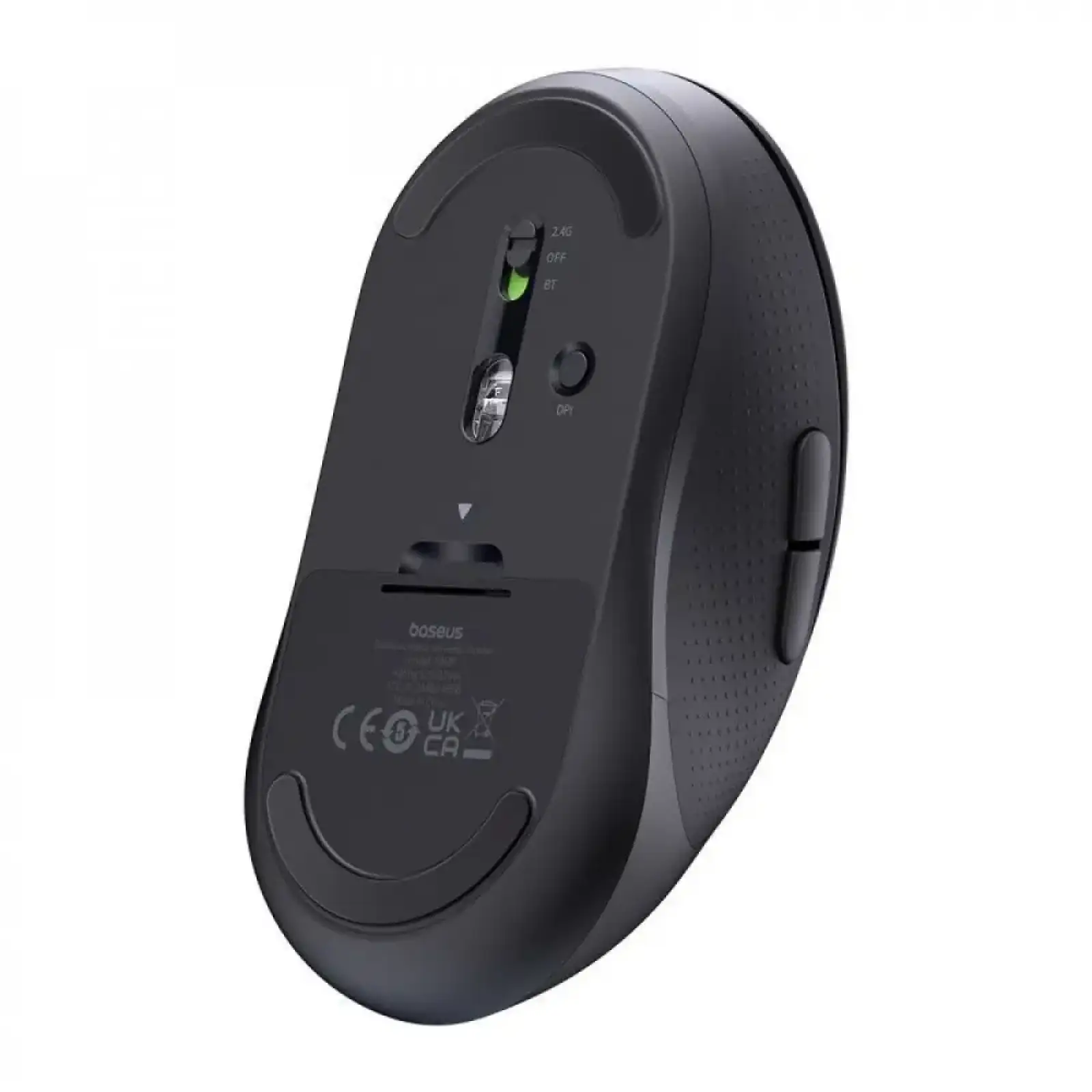Беспроводная Компьютерная Мышь Baseus F02 Ergonomic Wireless Mouse (without Battery) (2.4GHZ) Black