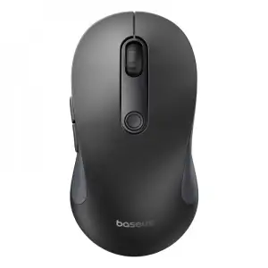 Беспроводная Компьютерная Мышь Baseus F02 Ergonomic Wireless Mouse (without Battery) (2.4GHZ) Black