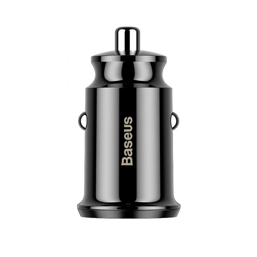 АЗП Baseus Grain 3.1A 2USB Black, CCALL-ML01