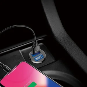 АЗП Baseus Grain 3.1A 2USB Black, CCALL-ML01