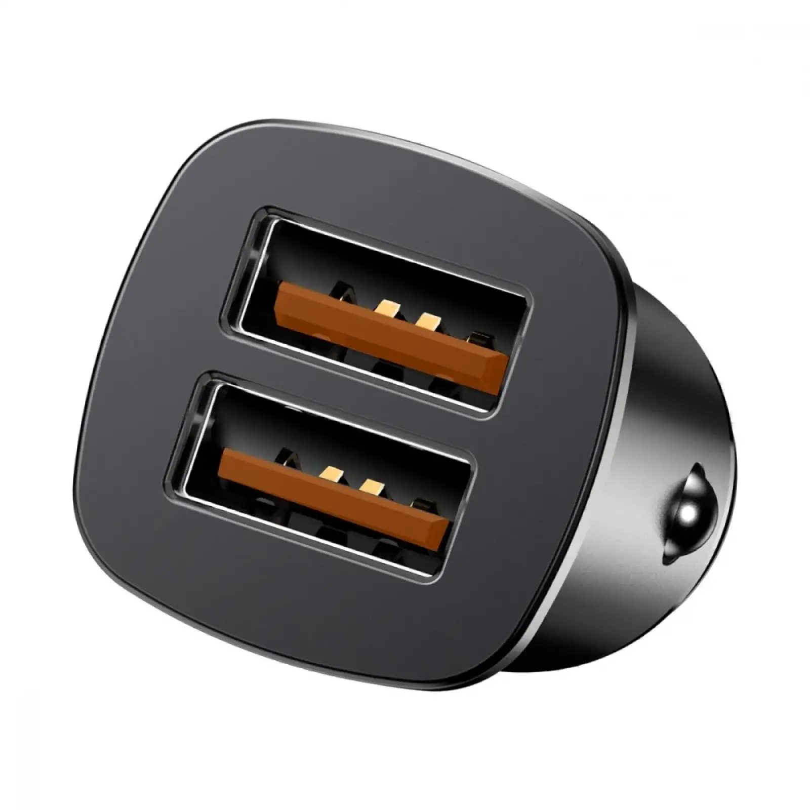 АЗУ Baseus Square Metal QC 3.0 30W 2USB Black, CCALL-DS01