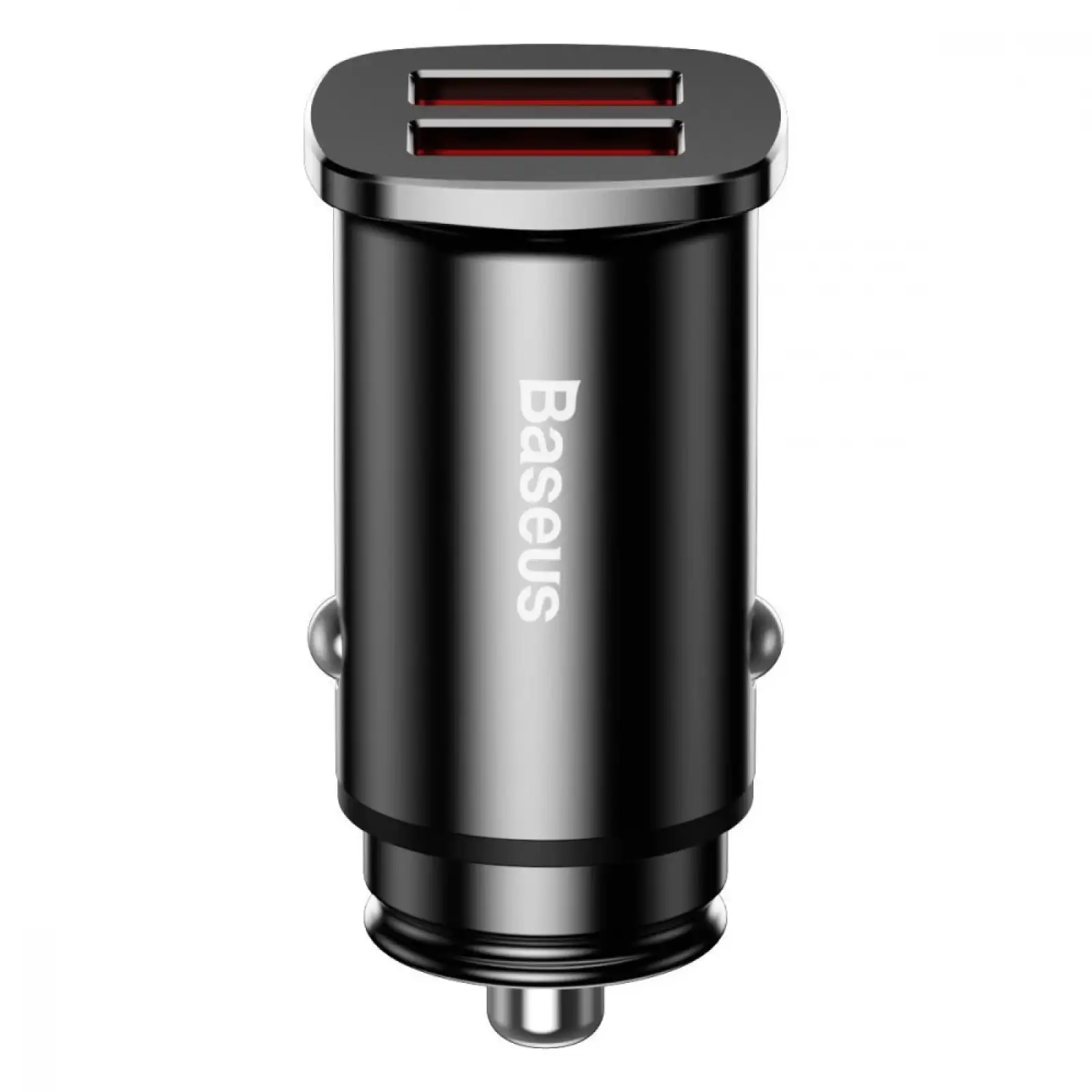 АЗУ Baseus Square Metal QC 3.0 30W 2USB Black, CCALL-DS01