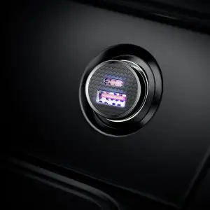АЗП Baseus Circular Plastic PD3.0 QC 4.0 + 30W USB + Type-C Black, CCALL-YS01