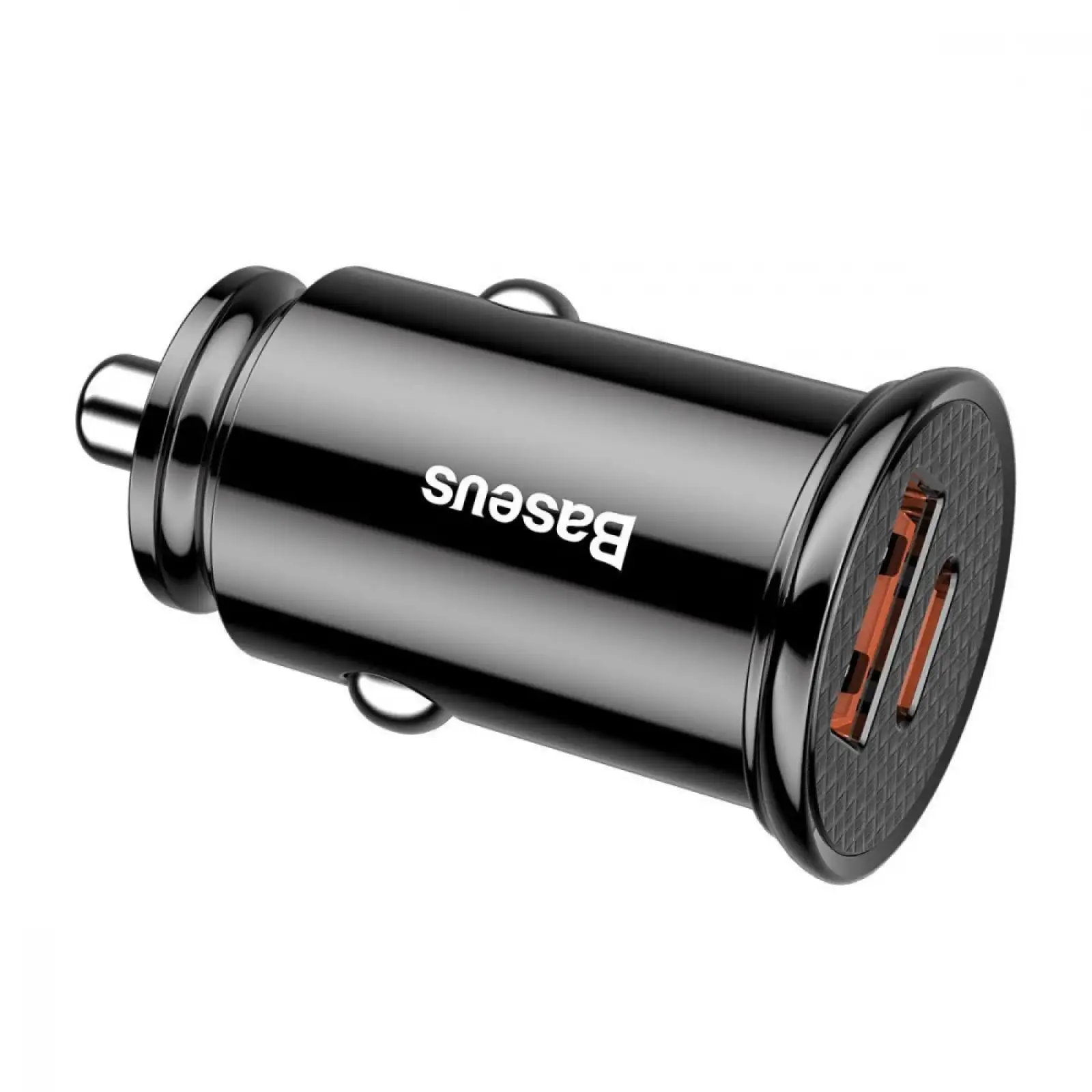 АЗП Baseus Circular Plastic PD3.0 QC 4.0 + 30W USB + Type-C Black, CCALL-YS01