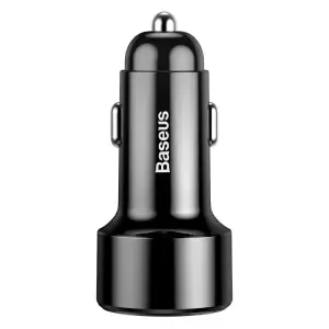 АЗП Baseus Magic Series Digital Display QC 3.0 45W 2USB Black, CCMLC20A-01