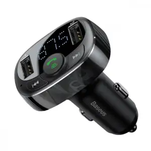 АЗП Baseus FM Launcher S-09A 10W 2USB Black