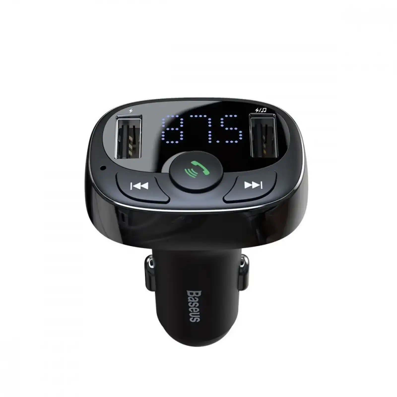 АЗП Baseus FM Launcher S-09A 10W 2USB Black