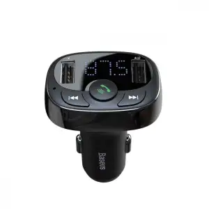АЗП Baseus FM Launcher S-09A 10W 2USB Black