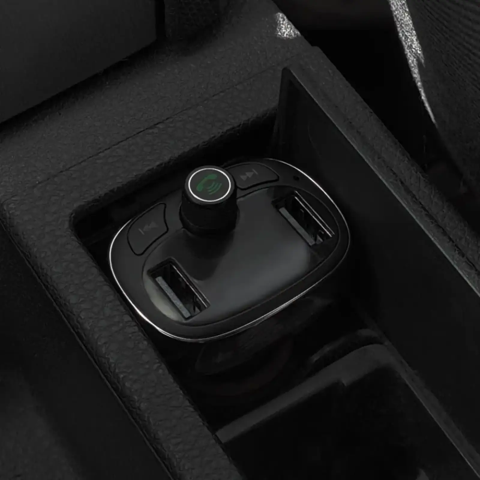 АЗП Baseus FM Launcher S-09A 10W 2USB Black