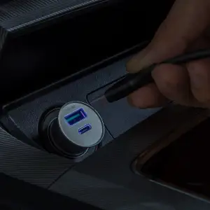 АЗП Baseus Circular Metal PPS 30W (Support VOOC) USB Black, CCYS-C01
