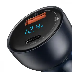 АЗП Baseus Particular 65W (Type-C + USB) Gray