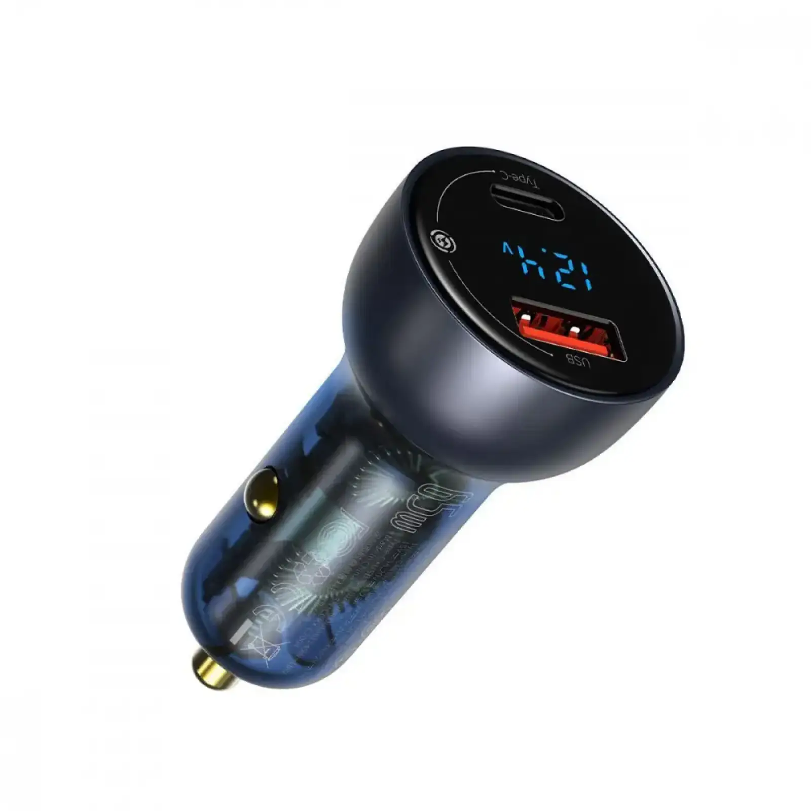 АЗП Baseus Particular 65W (Type-C + USB) Gray