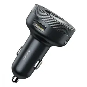 АЗП Baseus FM Launcher Enjoy 3.4A Black, CCLH-01