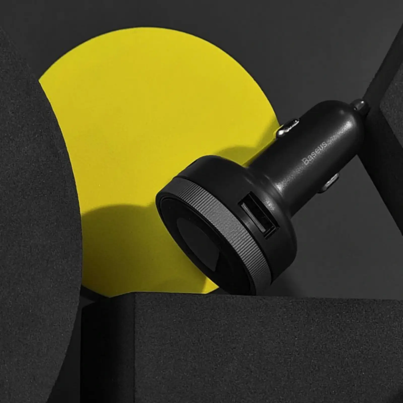 АЗП Baseus FM Launcher Enjoy 3.4A Black, CCLH-01
