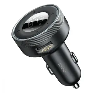 АЗП Baseus FM Launcher Enjoy 3.4A Black, CCLH-01
